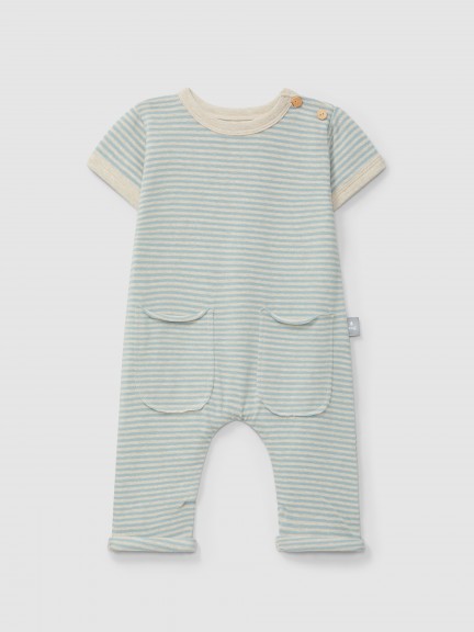 Cotton striped jumpsuit Cotton striped jumpsuit