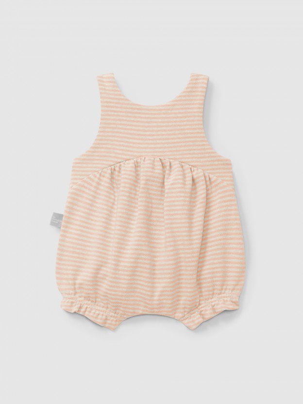 Cotton striped shortie Cotton striped shortie