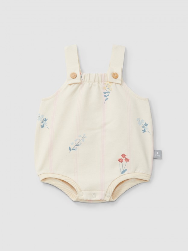 Bombacho de felpa estampada