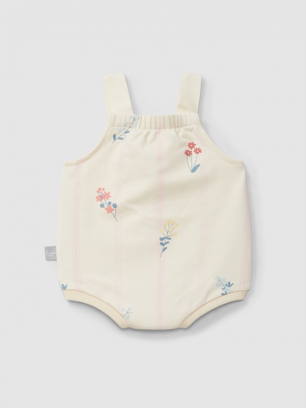 Bombacho de felpa estampada