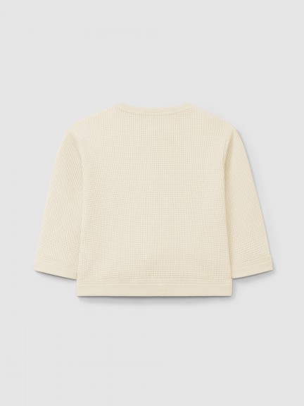 Gilet maille gaufrée Gilet maille gaufrée