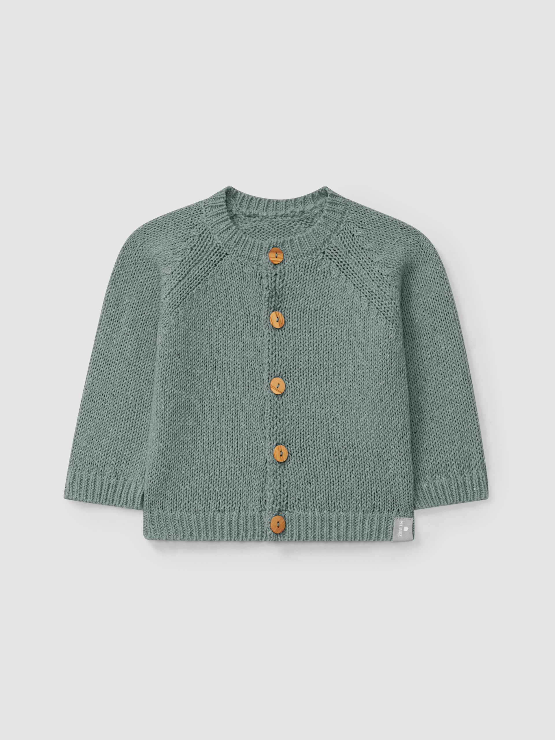 Gilet tricoté à col rond