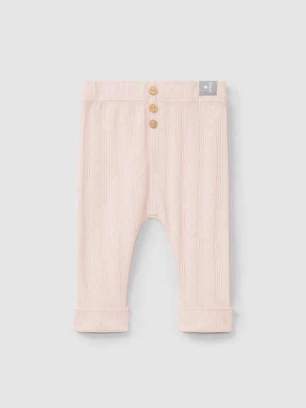 Ajour pattern leggings