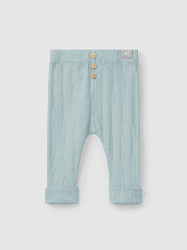 Ajour pattern leggings Ajour pattern leggings