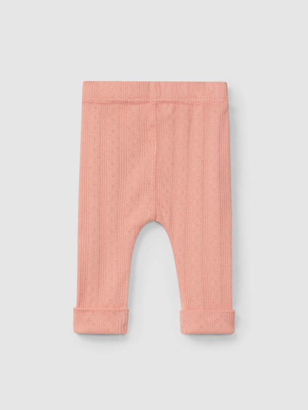 Ajour pattern leggings Ajour pattern leggings
