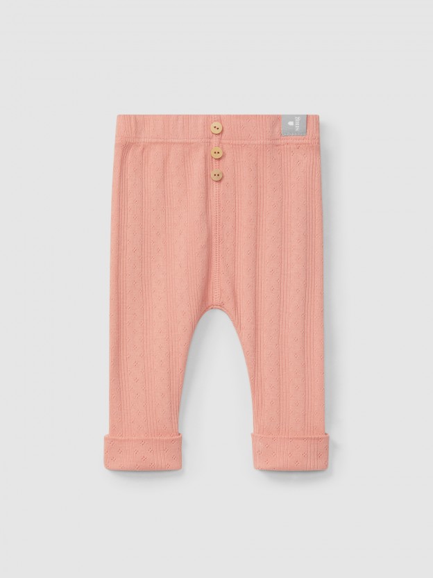 Ajour pattern leggings Ajour pattern leggings