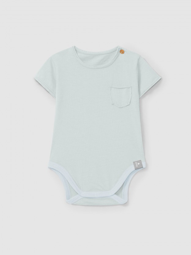 Body uni col rond Body uni col rond