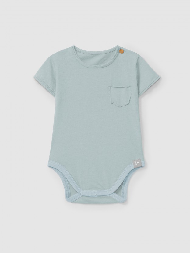 Body uni col rond Body uni col rond