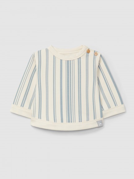 Printed plush sweater Printed plush sweater