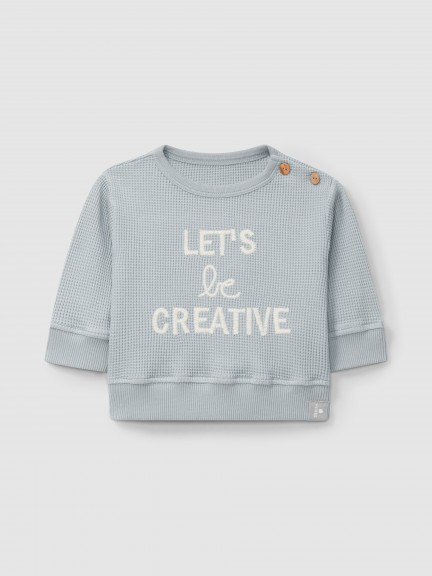 "Let s be creative" sweater "Let s be creative" sweater