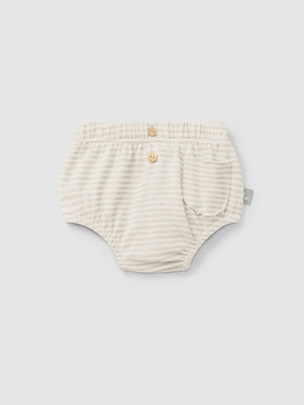 Cotton striped diaper cover Cotton striped diaper cover