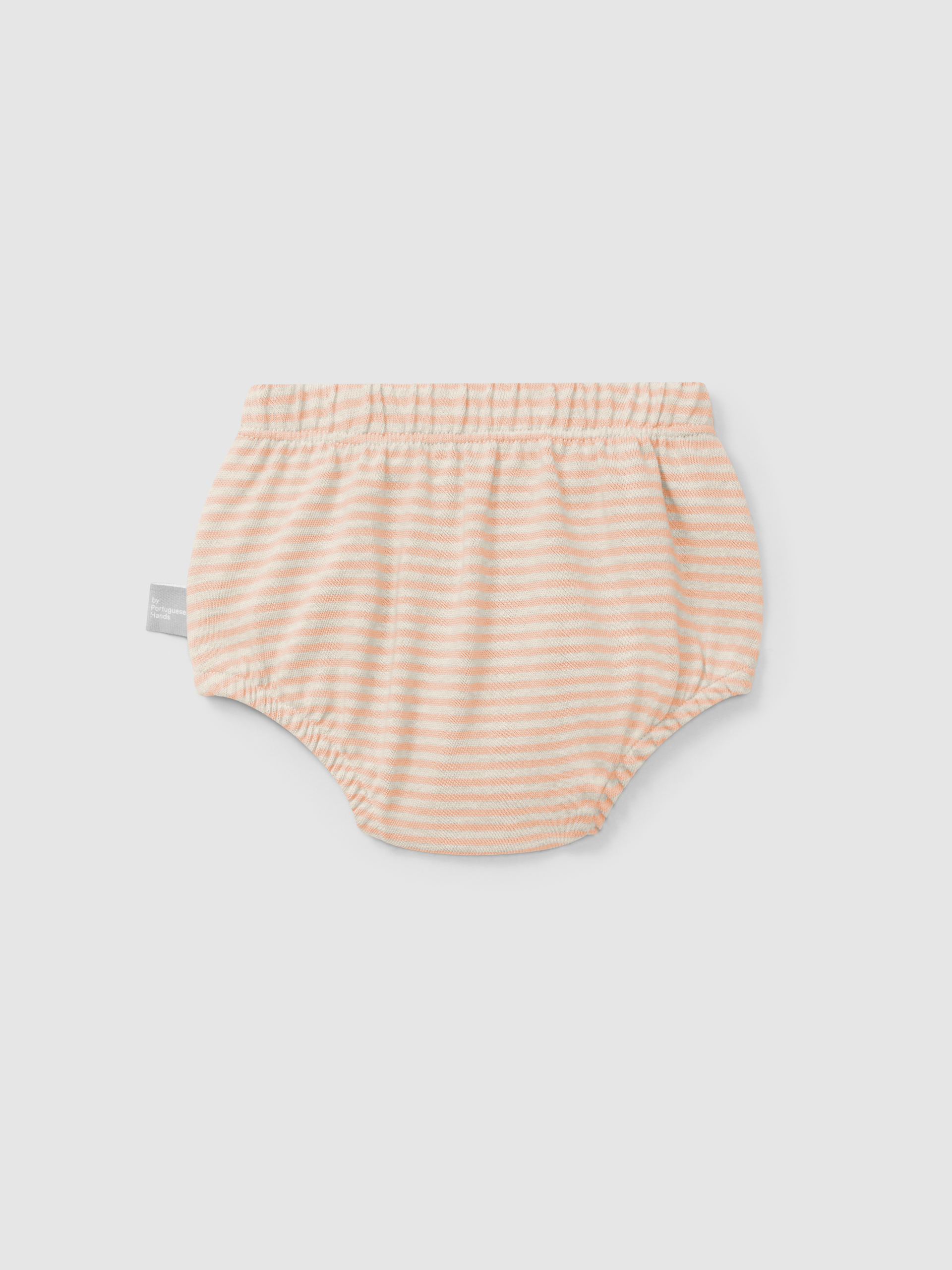 Cotton striped diaper cover