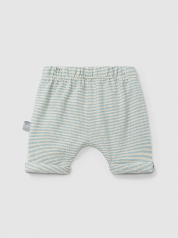 Cotton striped shorts Cotton striped shorts