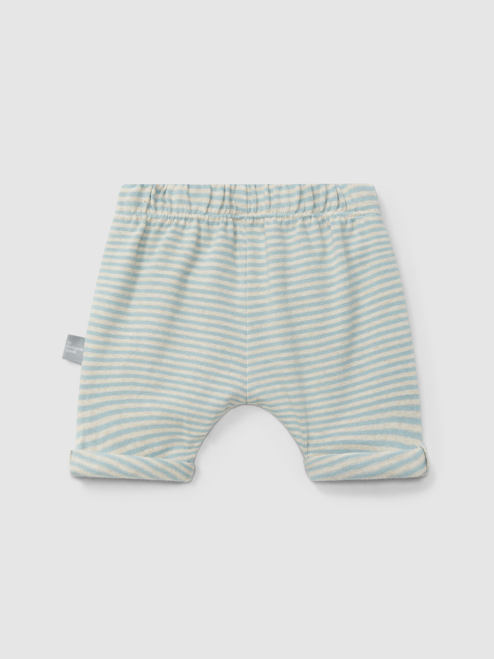 Cotton striped shorts