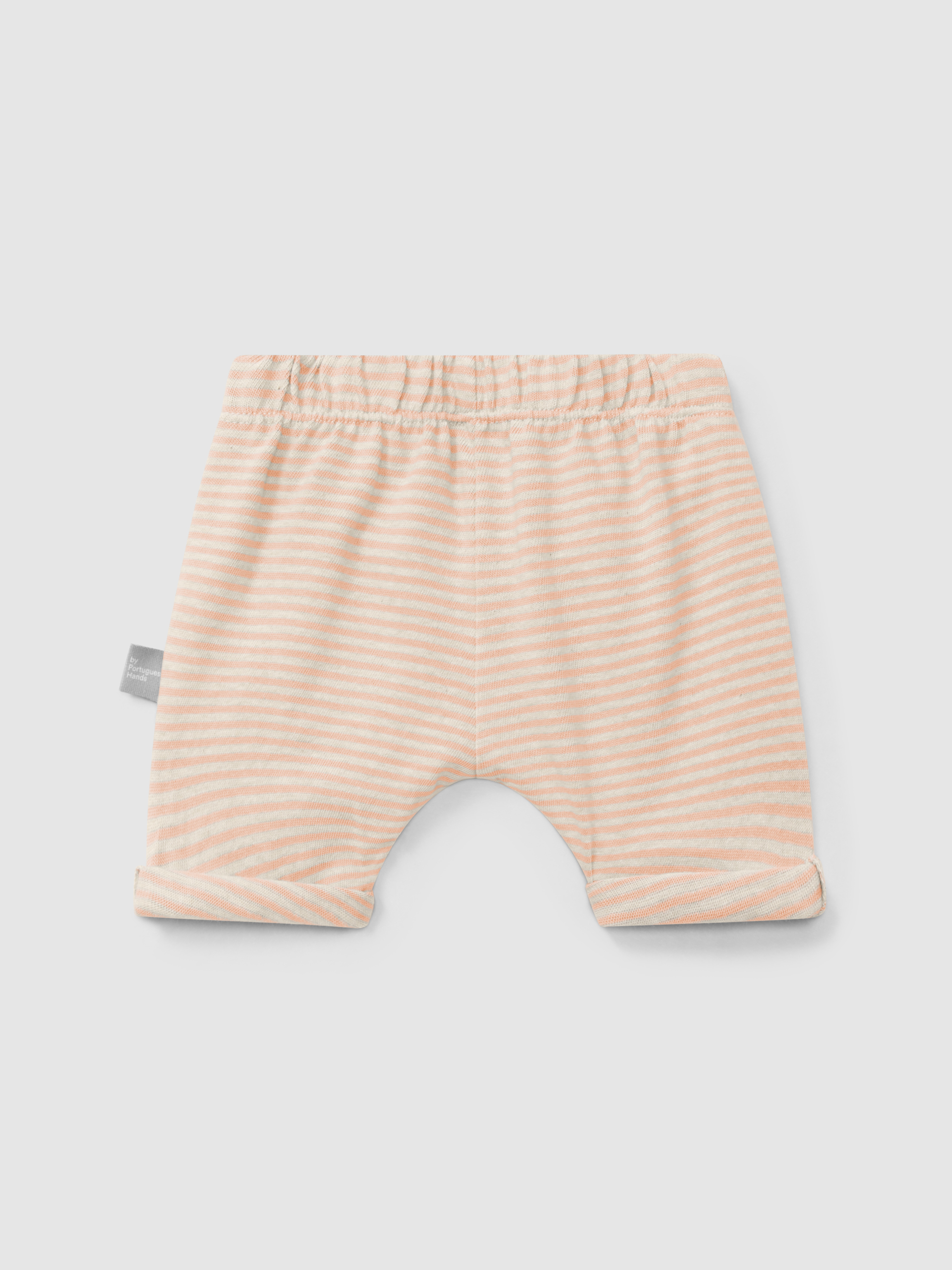 Pantalón Corto de algodón a rayas