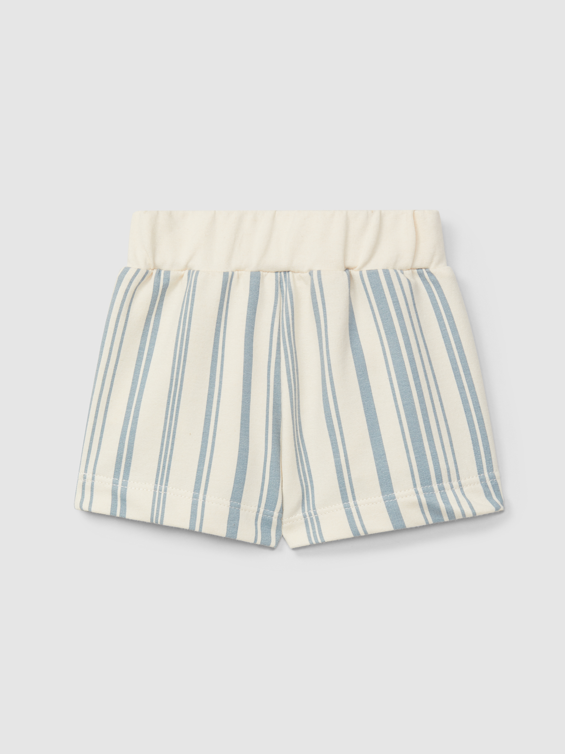 Pantalón Corto pull-up de felpa estampada