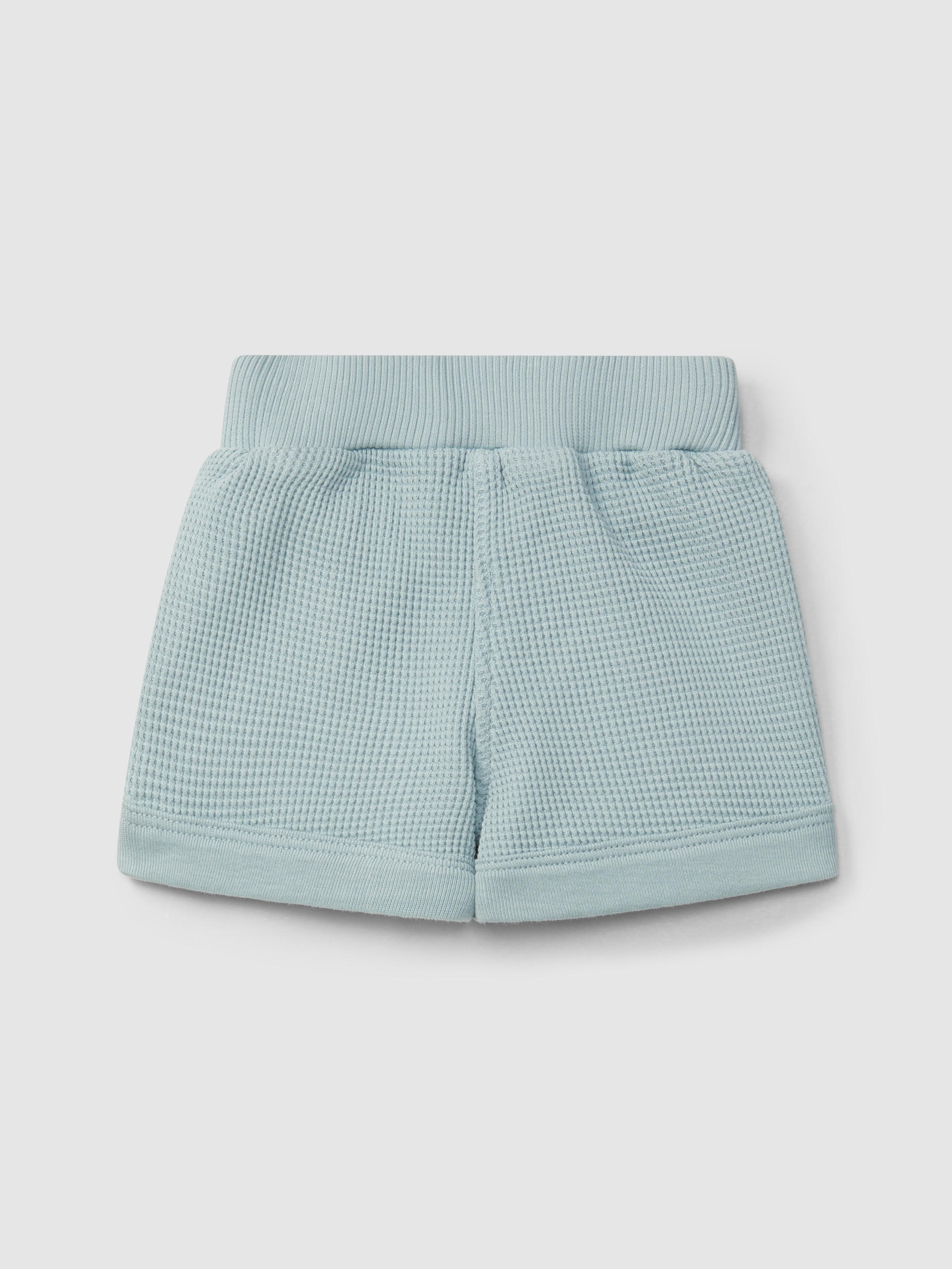 Pantalón Corto pull-up en punto gofre