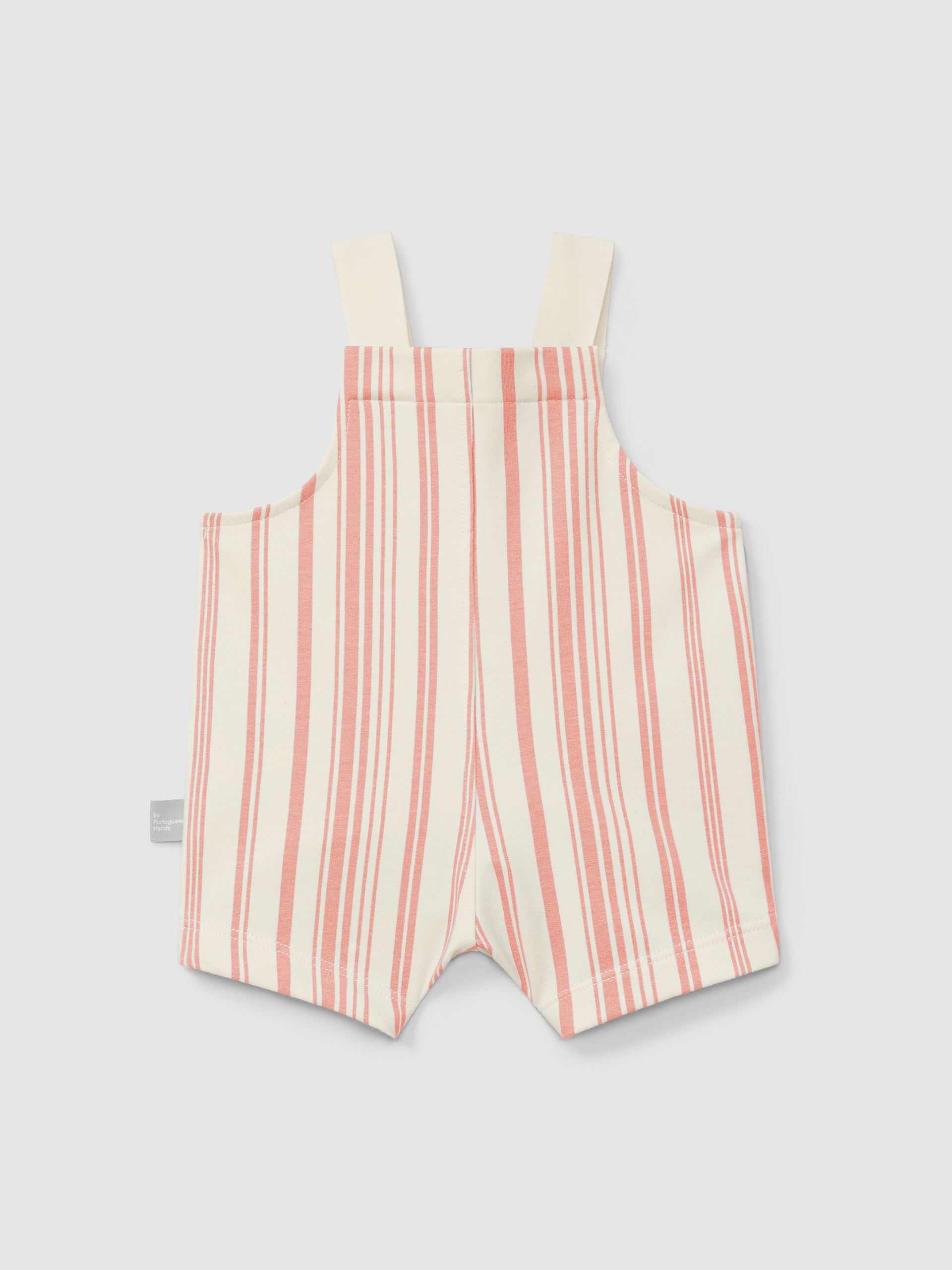 Short-salopette en peluche imprimée