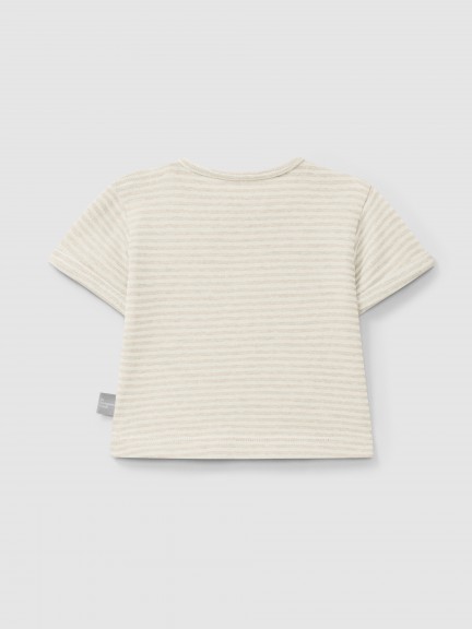 Cotton striped T-shirt Cotton striped T-shirt