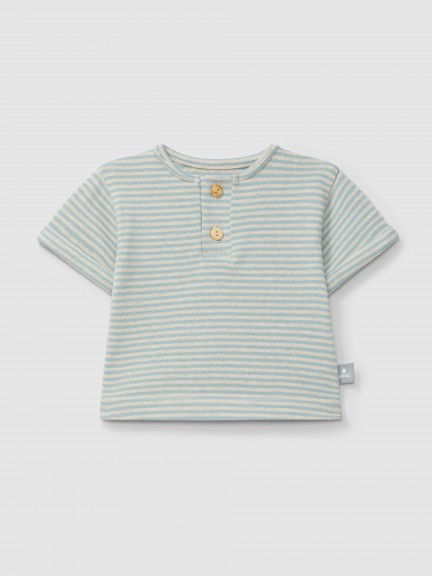 Cotton striped T-shirt Cotton striped T-shirt