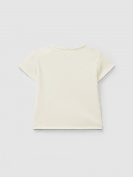 Printed cotton T-shirt Printed cotton T-shirt
