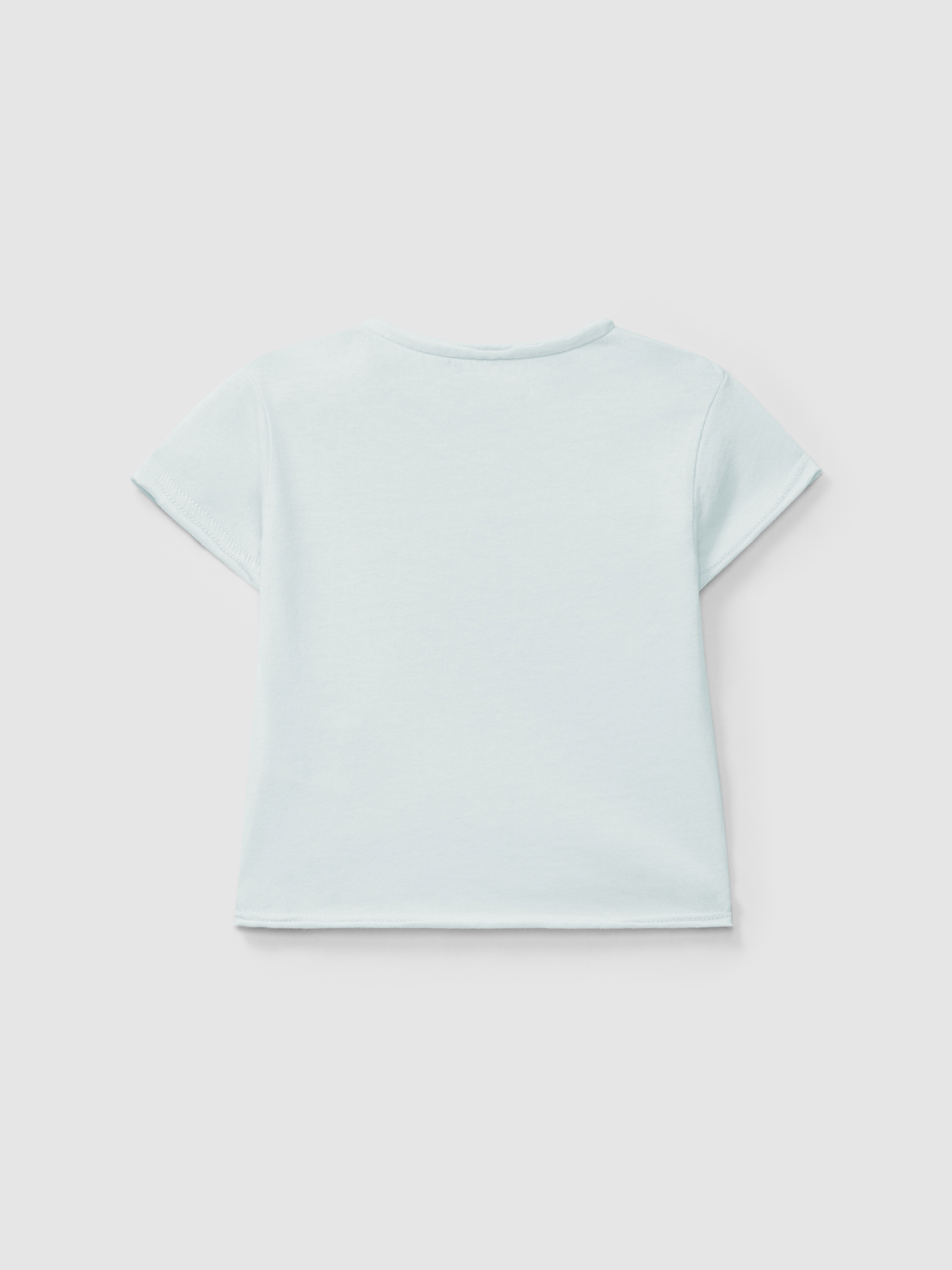 Printed cotton T-shirt
