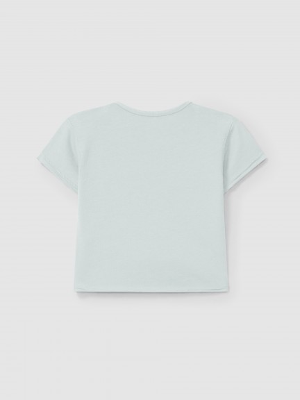 Plain T-shirt with pocket Plain T-shirt with pocket