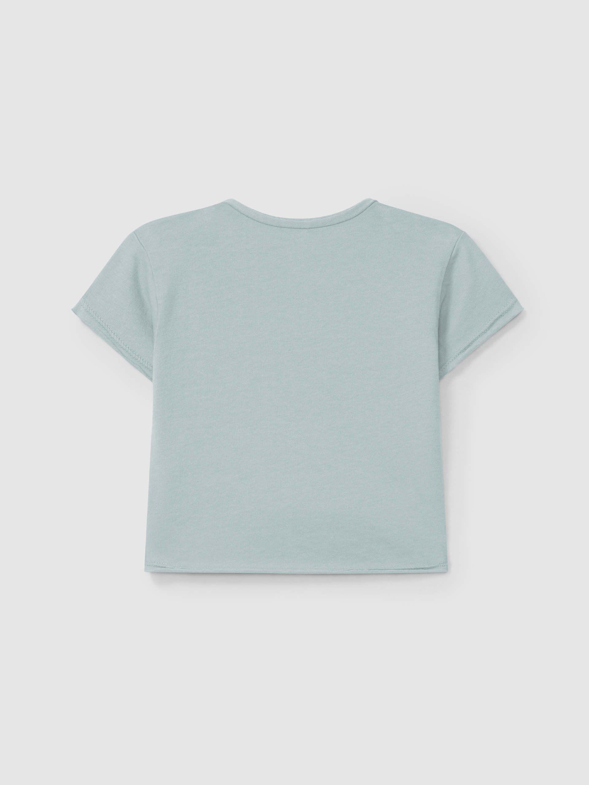 T-shirt avec poche uni