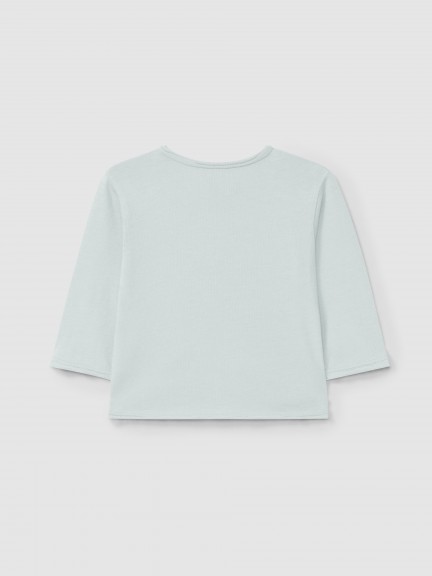 Longsleeve avec poche uni Longsleeve avec poche uni