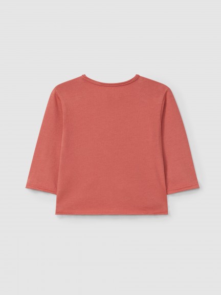 Plain longsleeve with pocket Plain longsleeve with pocket