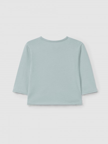 Plain longsleeve with pocket Plain longsleeve with pocket