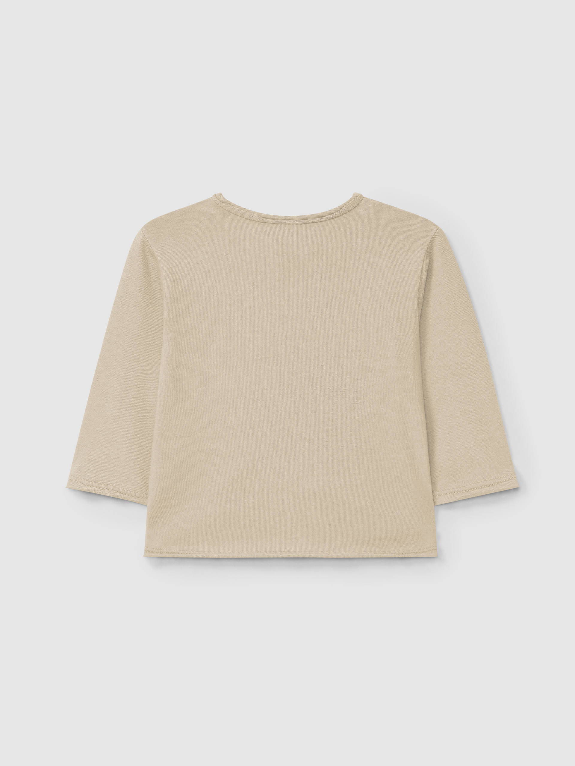 Longsleeve avec poche uni