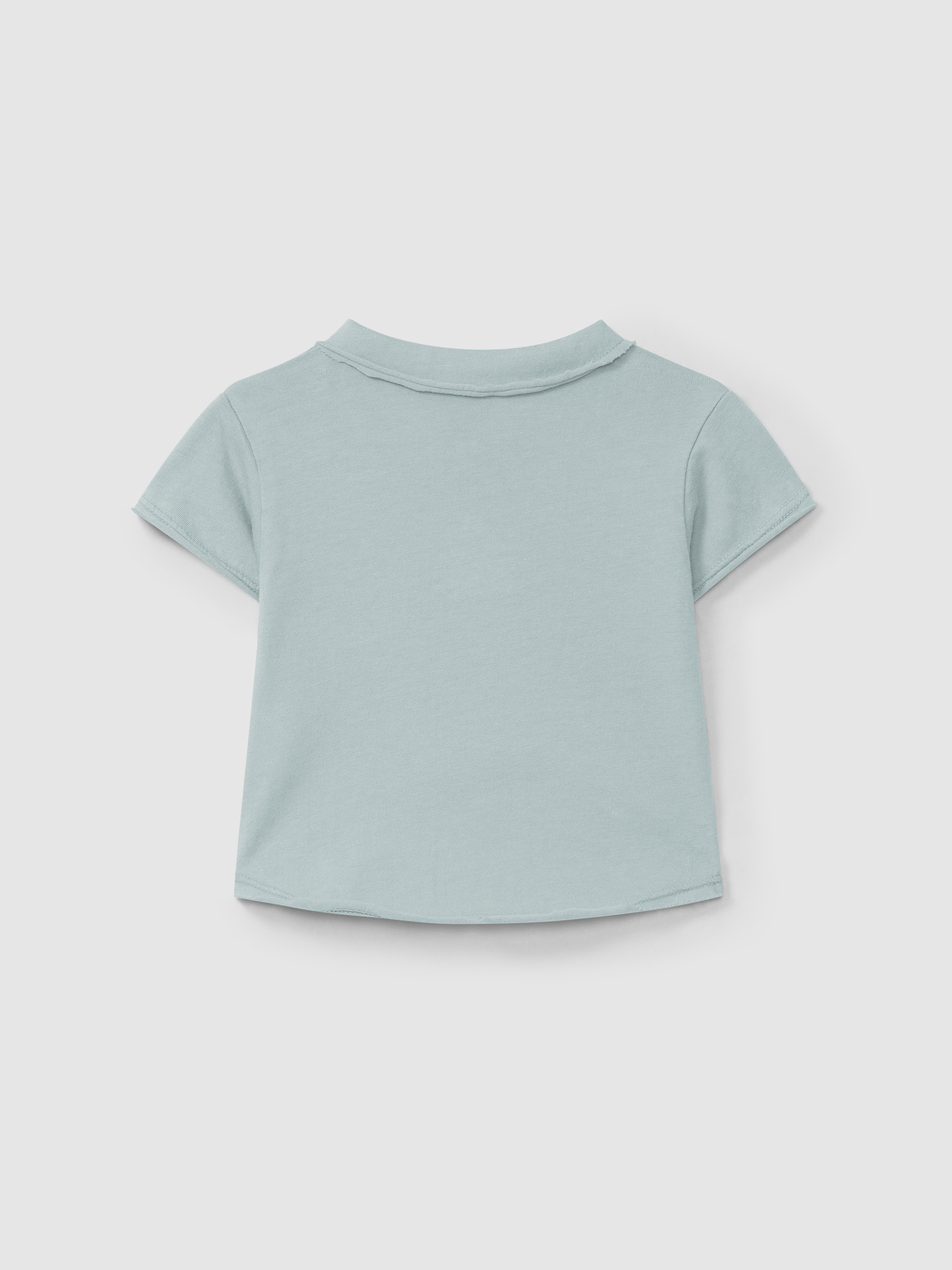 Plain polo shirt with pocket