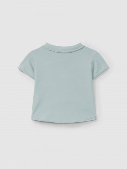 Plain polo shirt with pocket Plain polo shirt with pocket