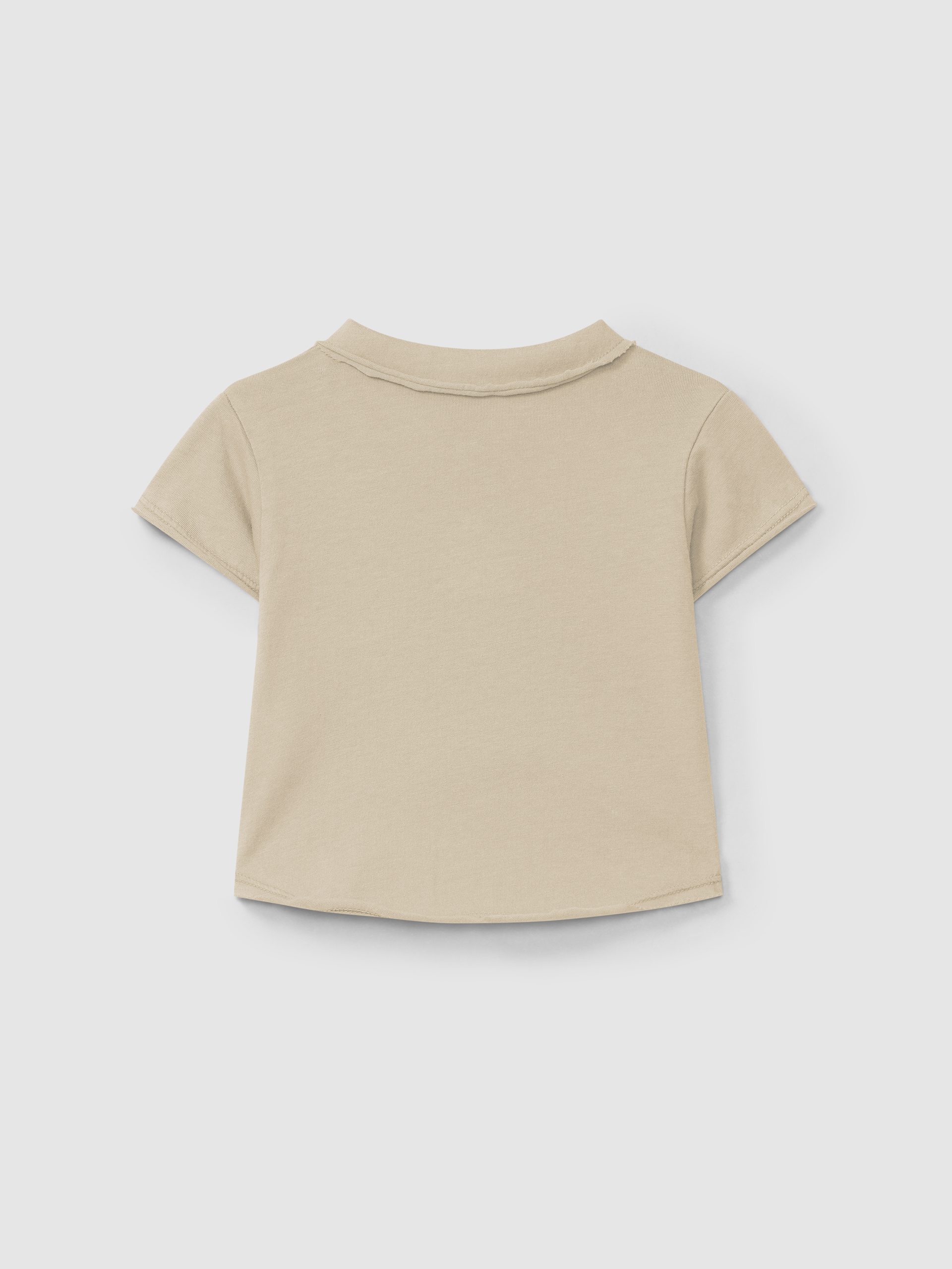 Plain polo shirt with pocket