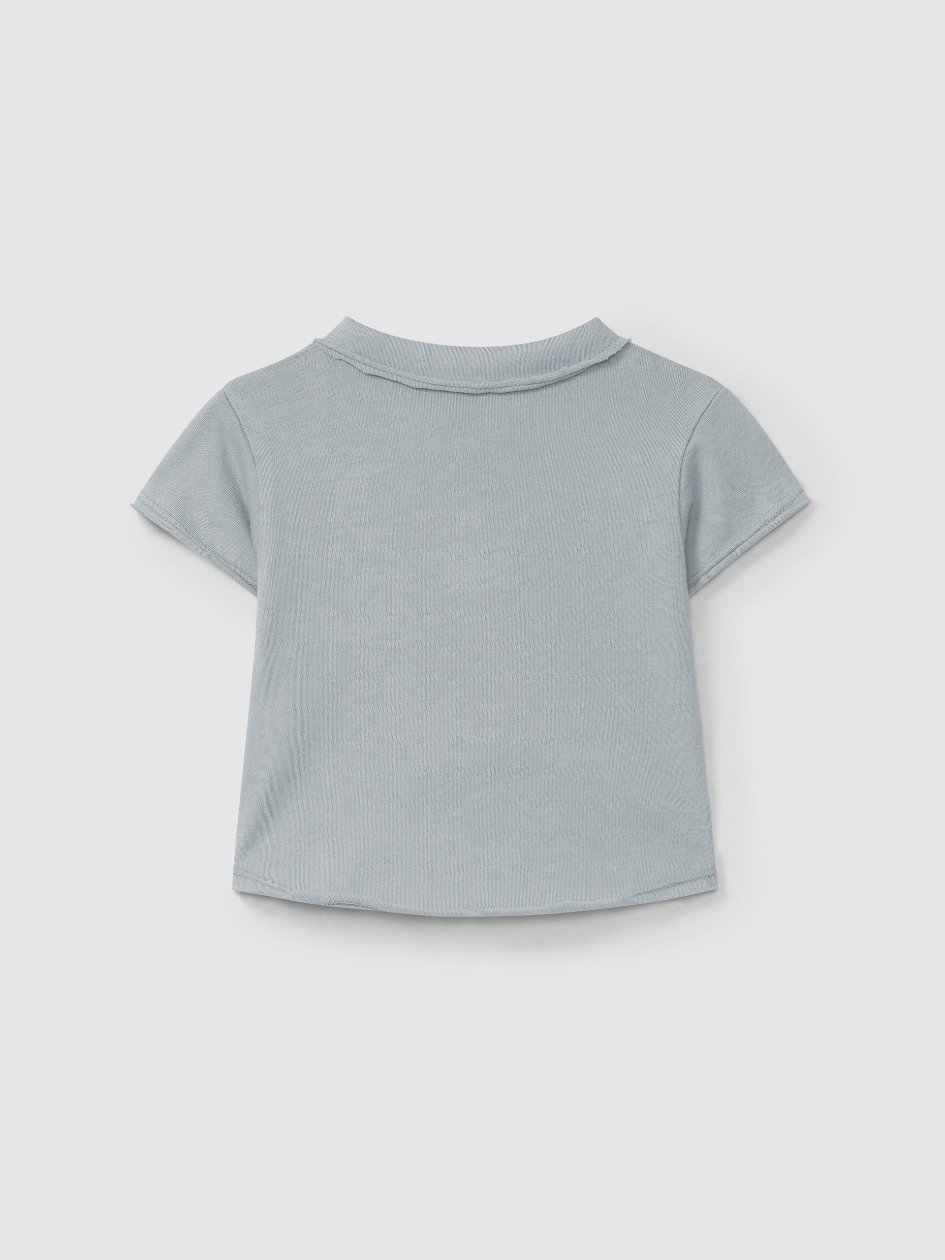 Plain polo shirt with pocket