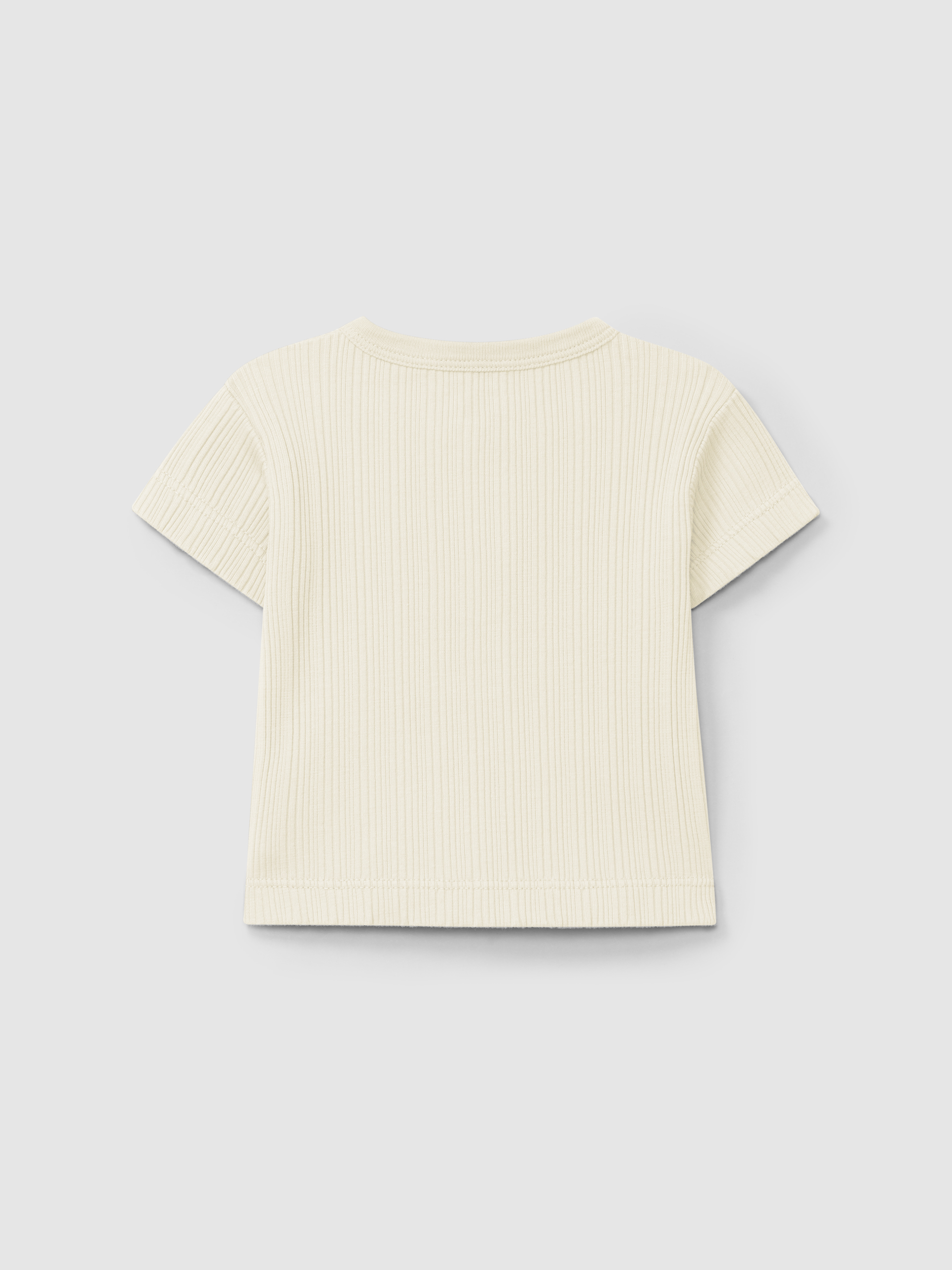 Ribbed jersey T-shirt