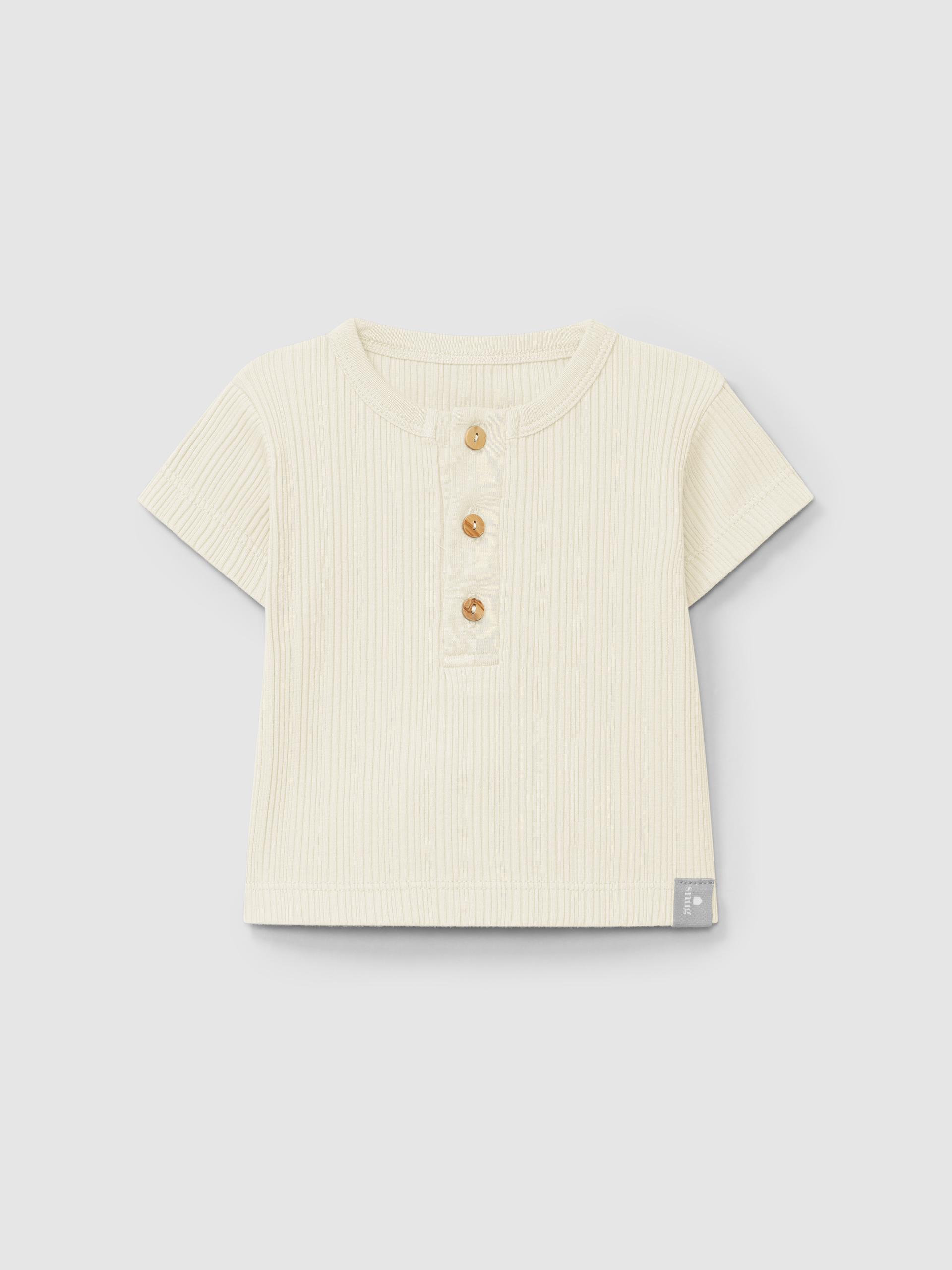 Ribbed jersey T-shirt