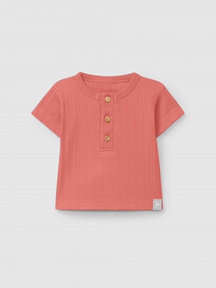 Ribbed jersey T-shirt Ribbed jersey T-shirt