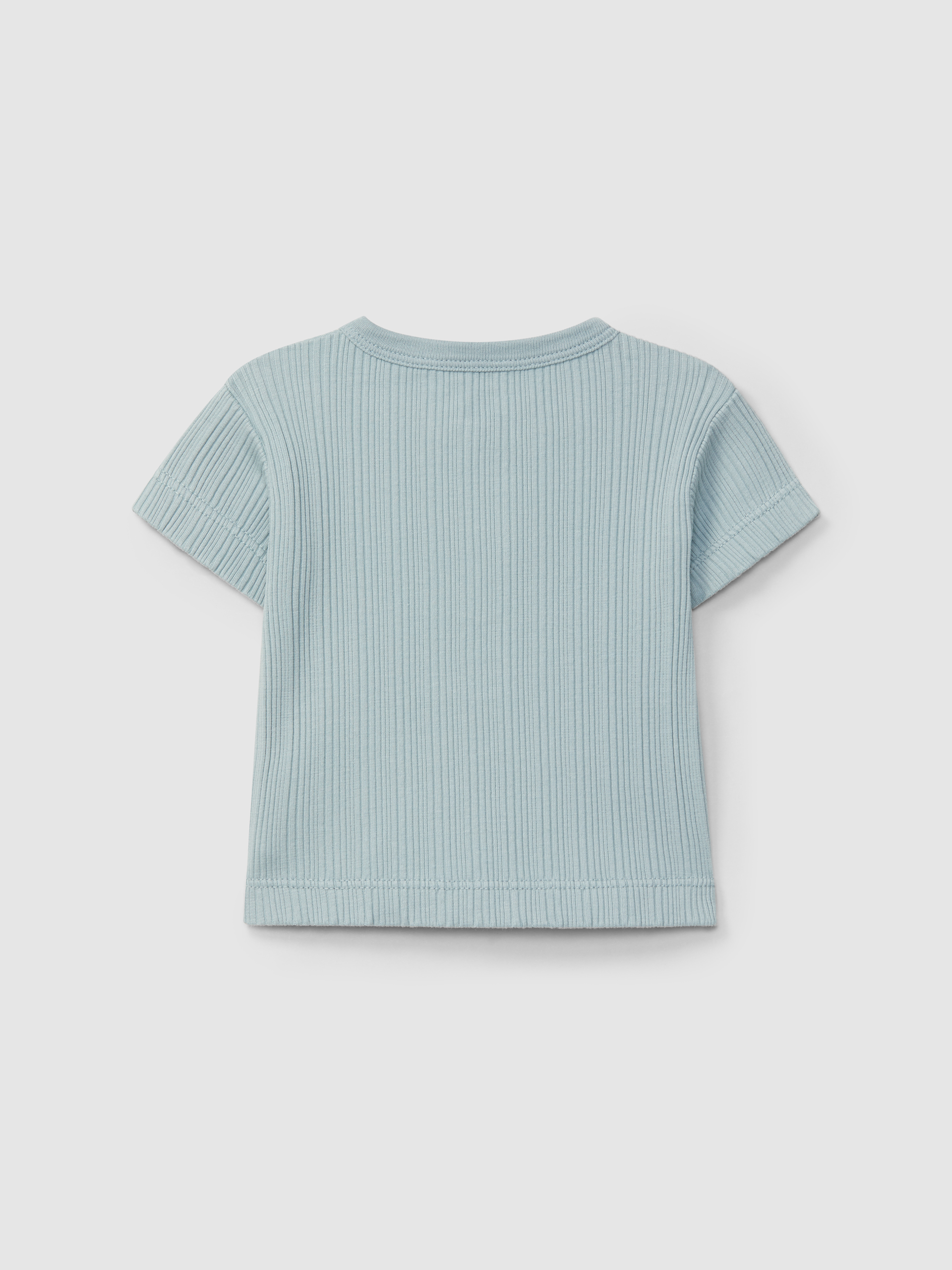 Ribbed jersey T-shirt