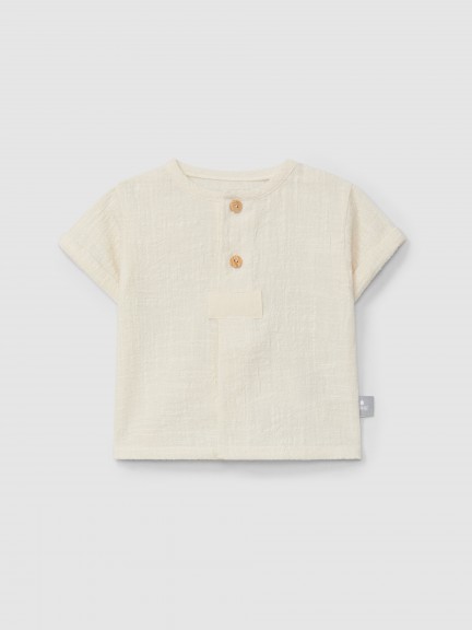 Natural-effect shirt Natural-effect shirt