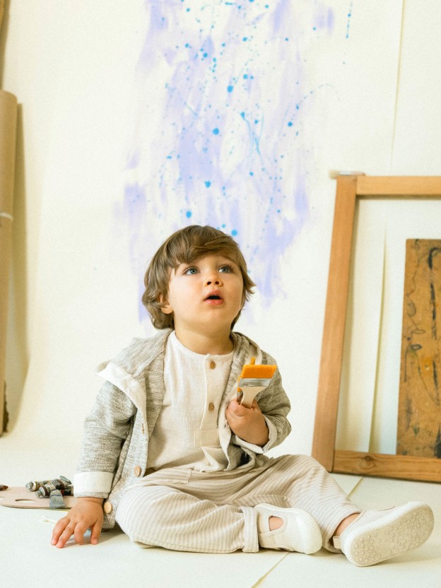 Natural-effect shirt