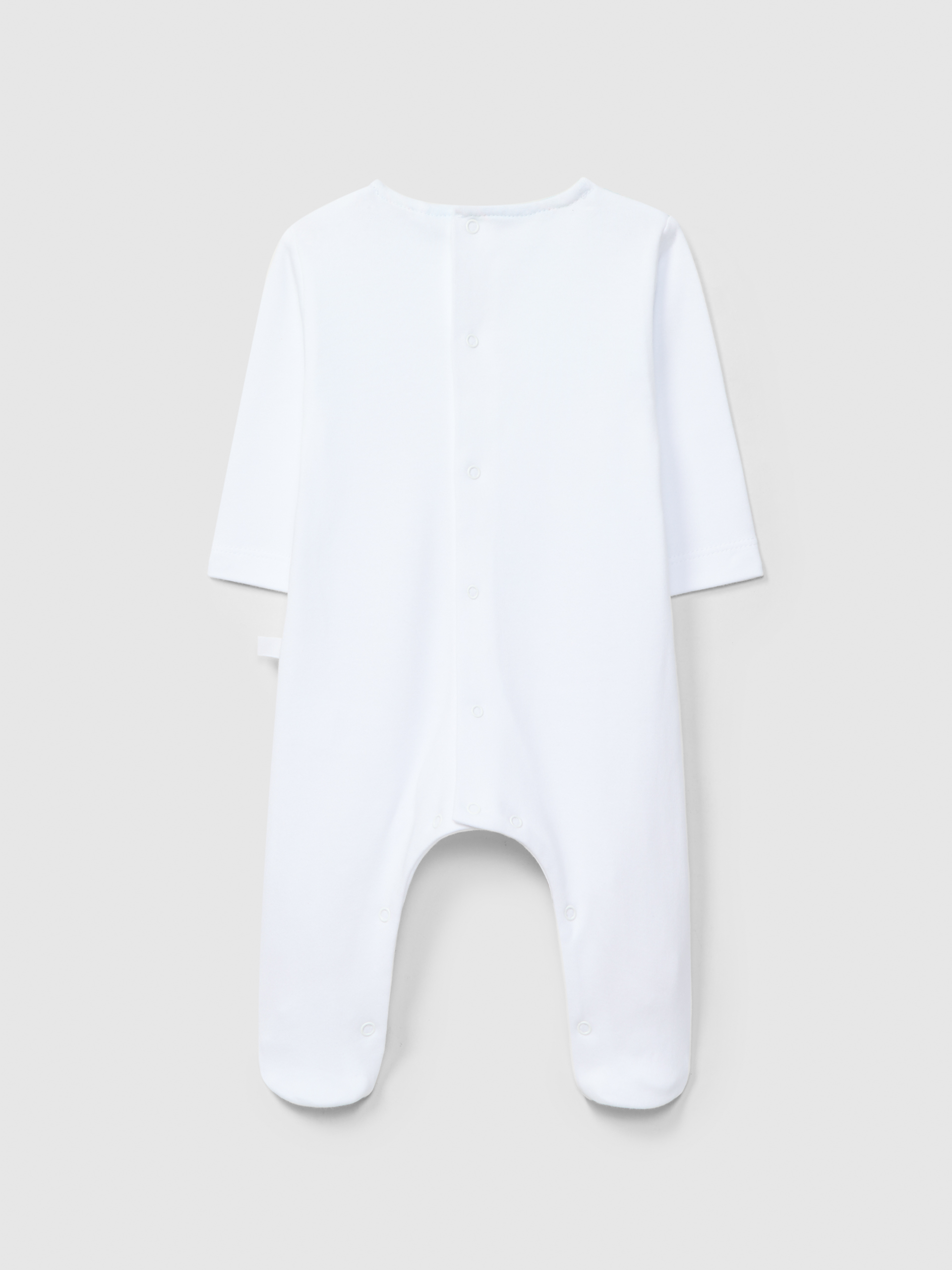Babygrow seersucker multi-coloured stripes