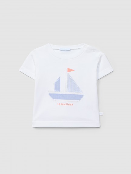 T-shirt boat T-shirt boat
