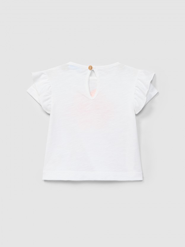 T-shirt "pretty flower blooming" T-shirt "pretty flower blooming"