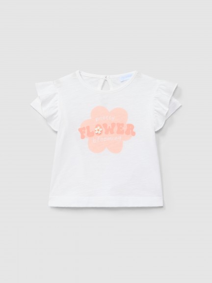 T-shirt "pretty flower blooming" T-shirt "pretty flower blooming"