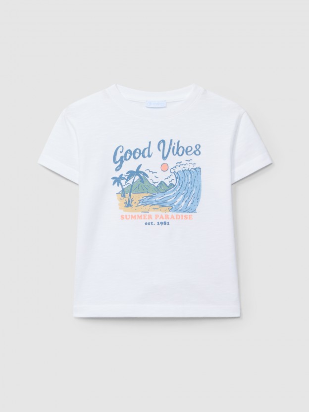 T-shirt "Good vibes" T-shirt "Good vibes"