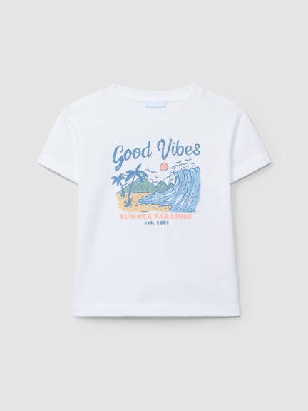 T-shirt « Good vibes » T-shirt « Good vibes »