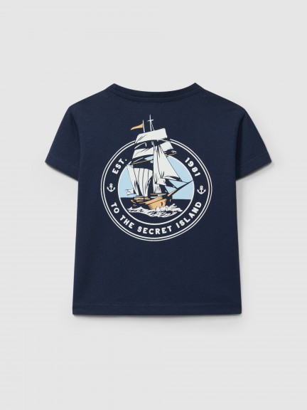 T-shirt "To the secret island" T-shirt "To the secret island"