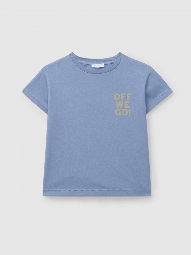 T-shirt "Off we go"
